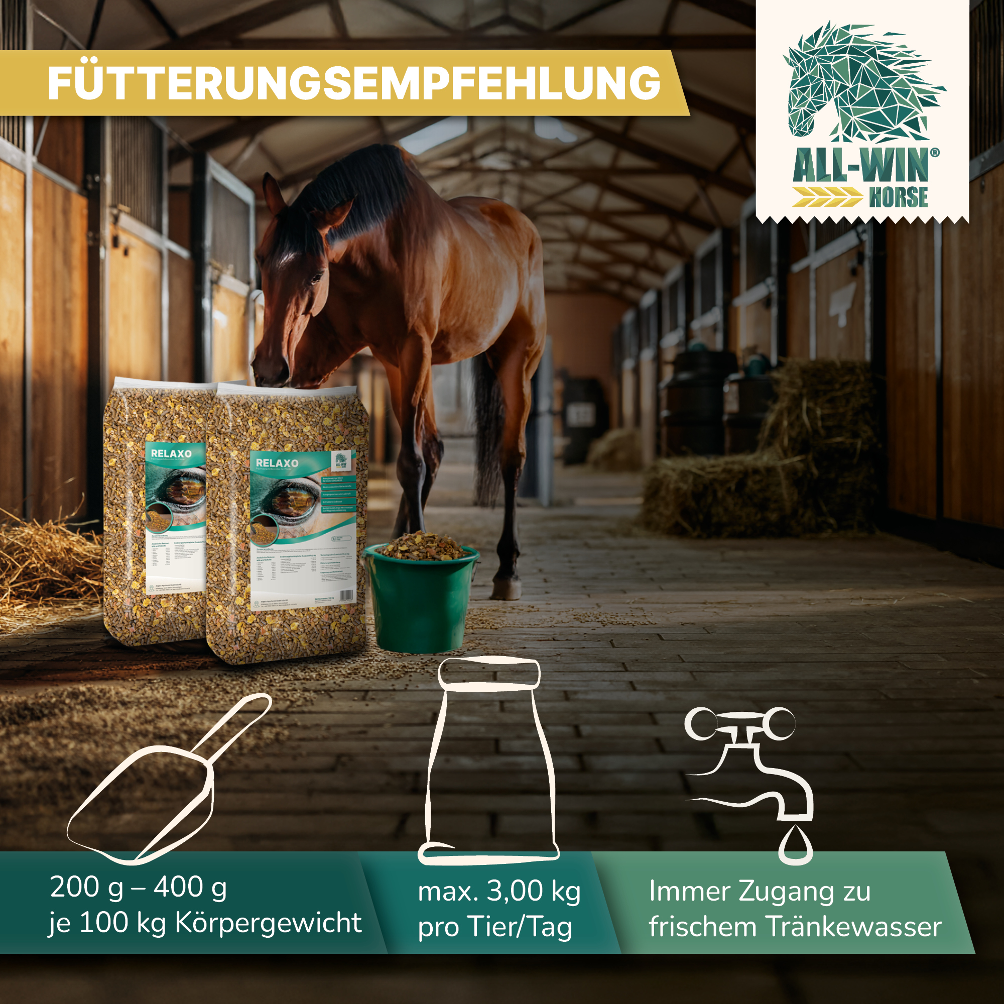 ALL-WIN® Horse Relaxo | 15 kg – Bild 4