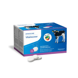 ALL-WIN I Denkacare Vitalrecover 36 Tabs – Elektrolyttränke für Kälber zur Unterstützung von Flüssigkeitshaushalt Hydratation und Verdauung